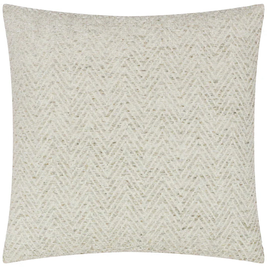 Croft Twill Woven Cushion Natural