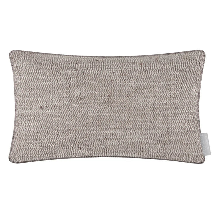 Jedburgh Woven Rectangular Cushion - Feather Filled