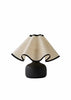 Emilia Black Ceramic Table Lamp