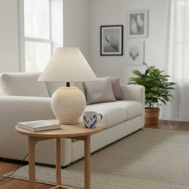 Sarah Table Lamp - Cream
