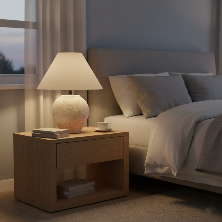 Sarah Table Lamp - Cream