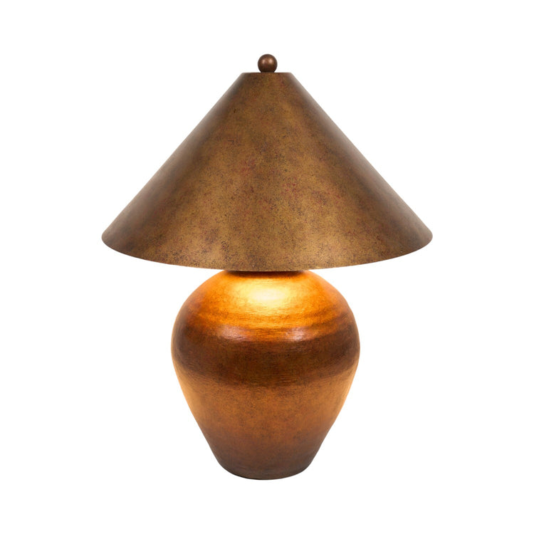 Marley Table Lamp - Brown