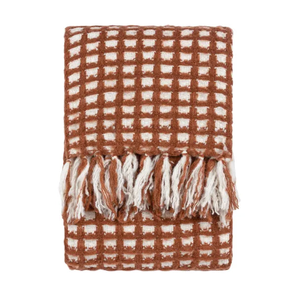 Brick Toasty Throw 130cm x 180cm