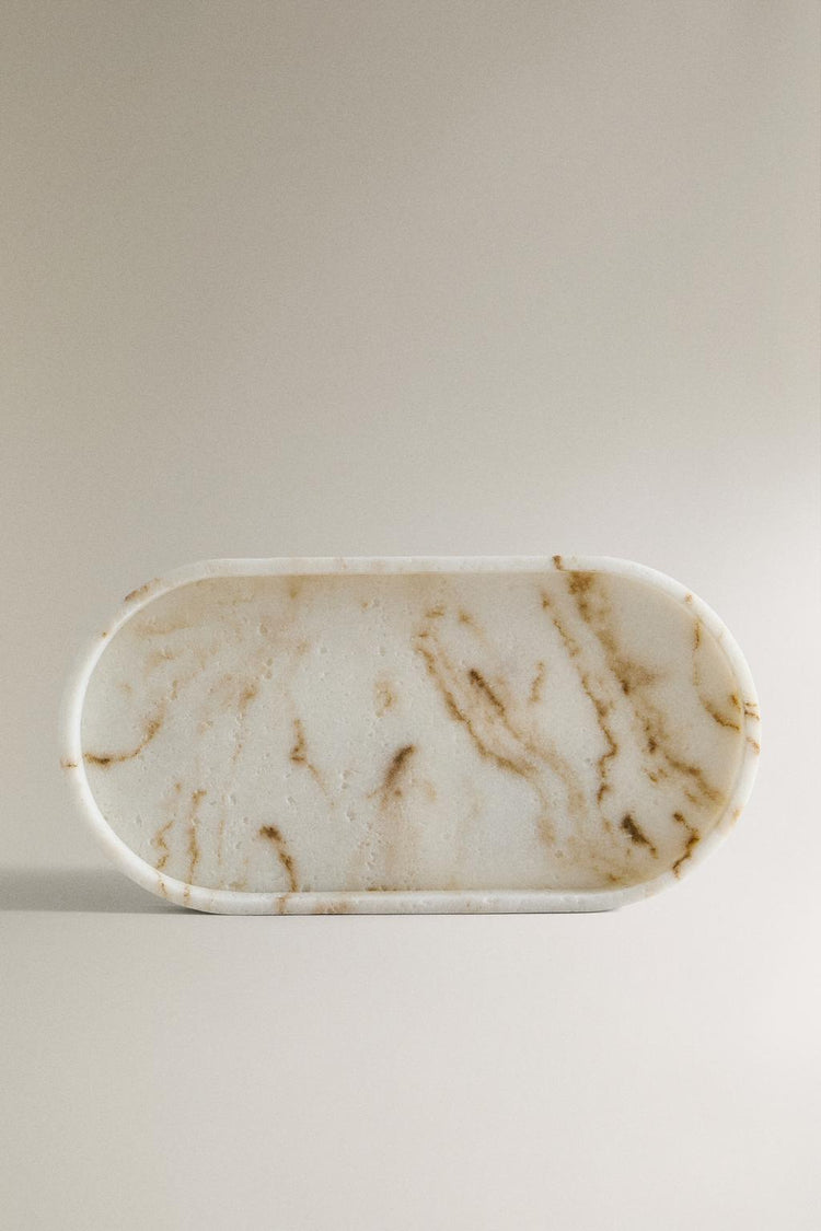 MARBLE-EFFECT Bathroom Essentials Set