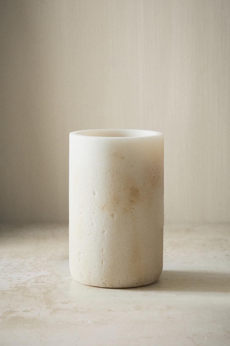 MARBLE-EFFECT Bathroom Essentials Set