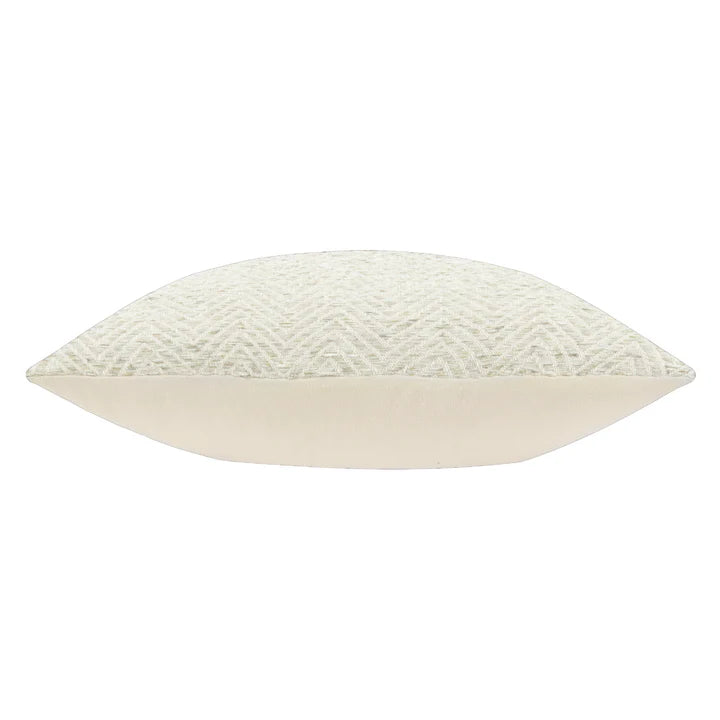 Croft Twill Woven Cushion Natural