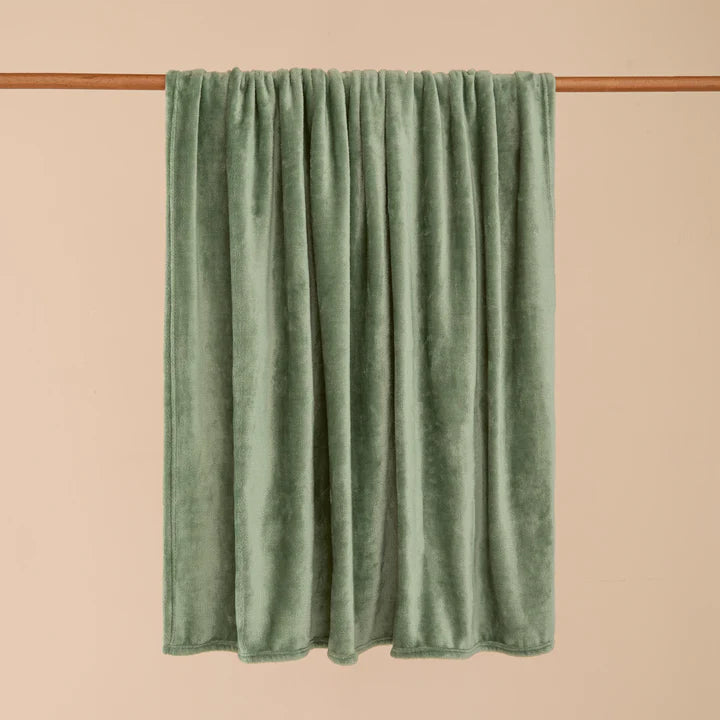 Harrow Fleece Throw Sage