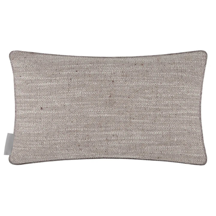 Jedburgh Woven Rectangular Cushion - Feather Filled