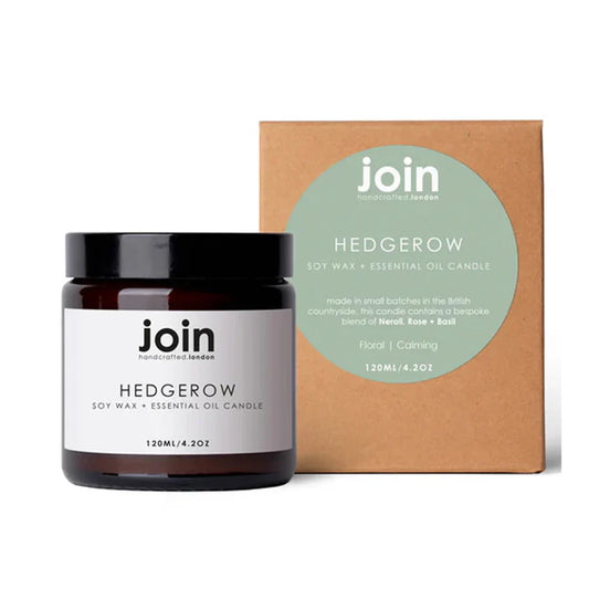JOIN | Hedgerow Luxury Soy Wax Essential Oil Candle - 120ml