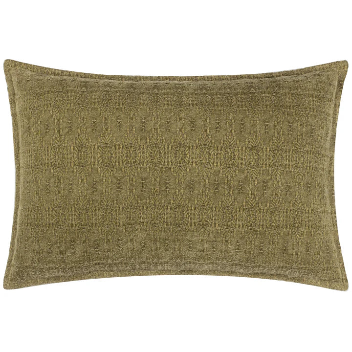 Ramas Jacquard Cushion - Feather Filled